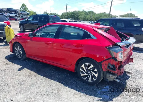 2017 Honda Civic Lx z USA, uszkodzony, nr VIN SHHFK7H28HU206679